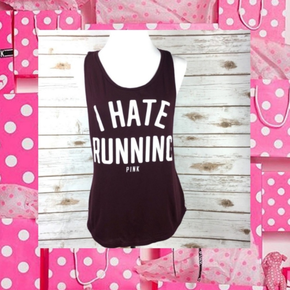 Victoria's Secret PINK I Hate Running Tank bundle